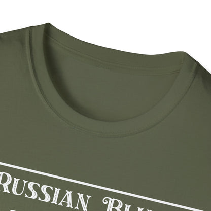 Russian Blue Stats T-Shirt