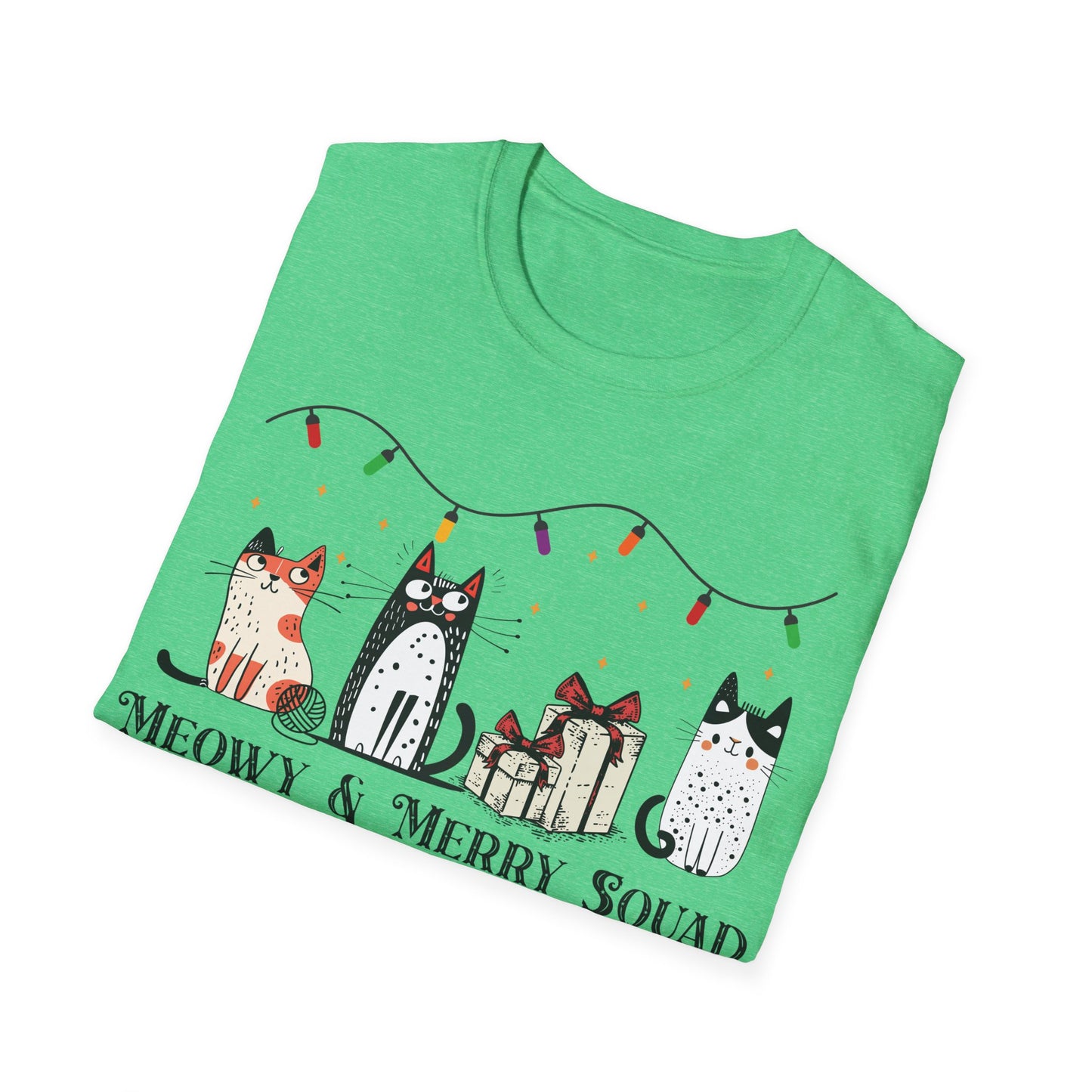 Meowy & Merry Squad T-Shirt