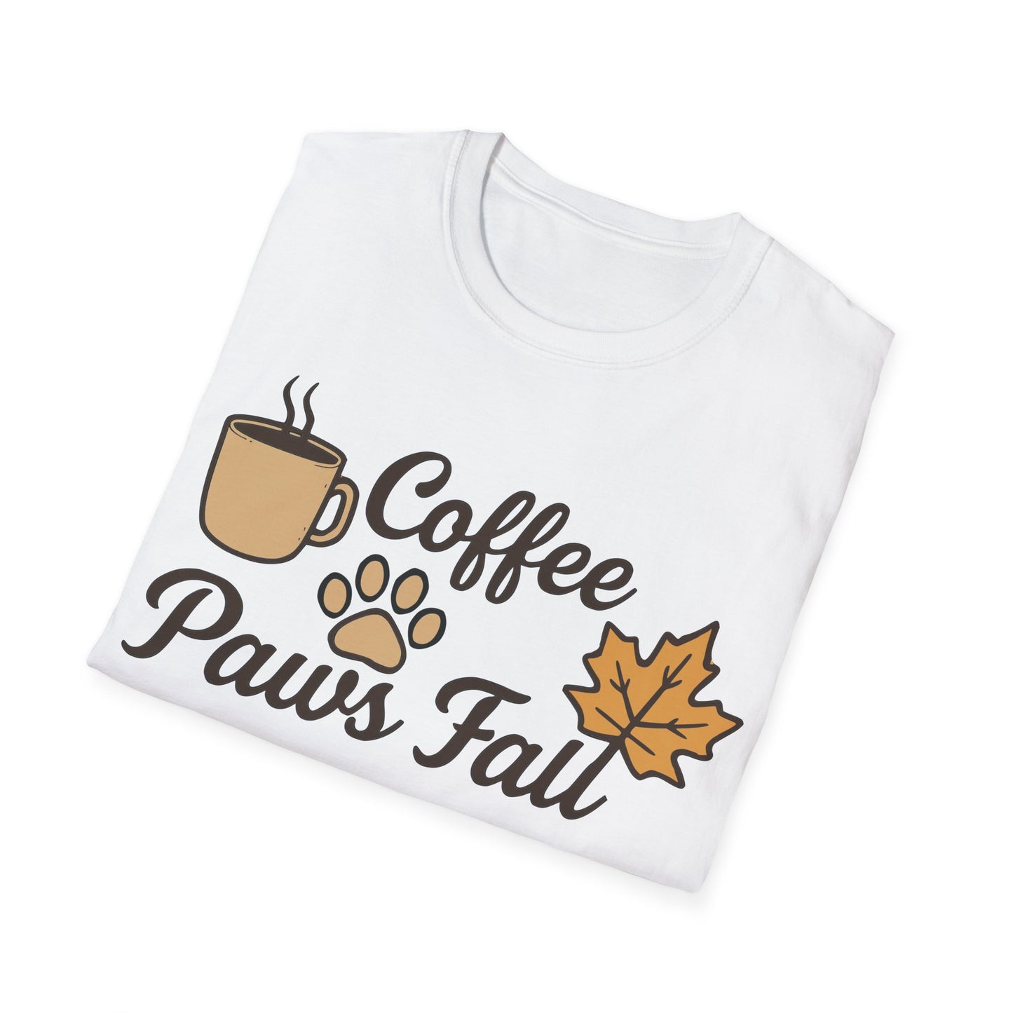 Coffee, Paws & Fall T-Shirt