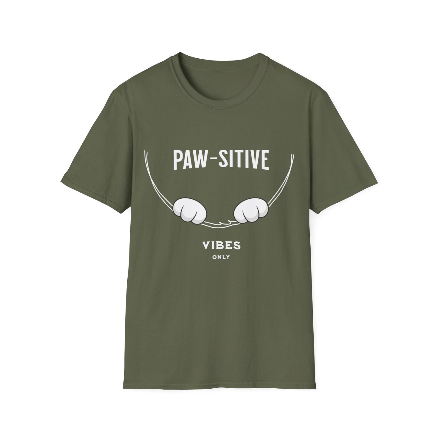 Paw-sitive Vibes Only T-Shirt