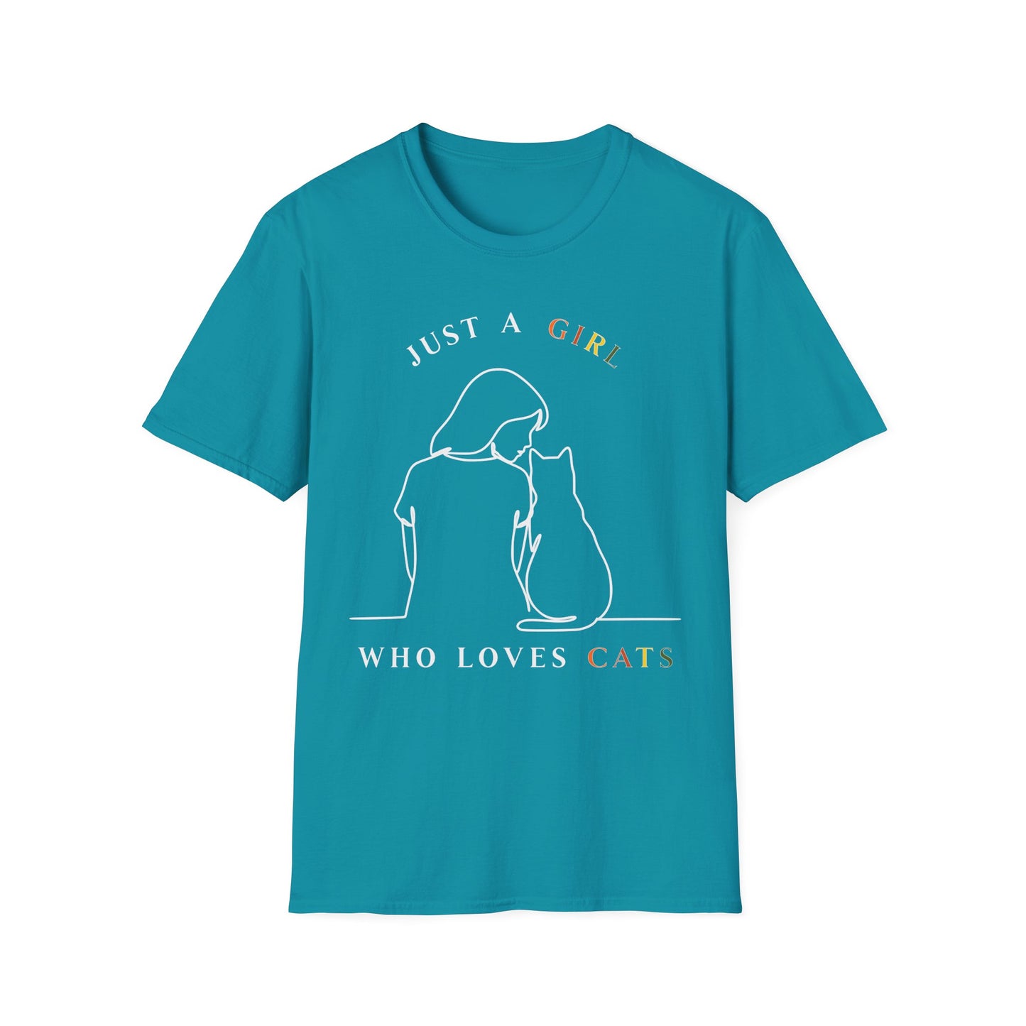 Just A Girl Who Loves Cats T-Shirt
