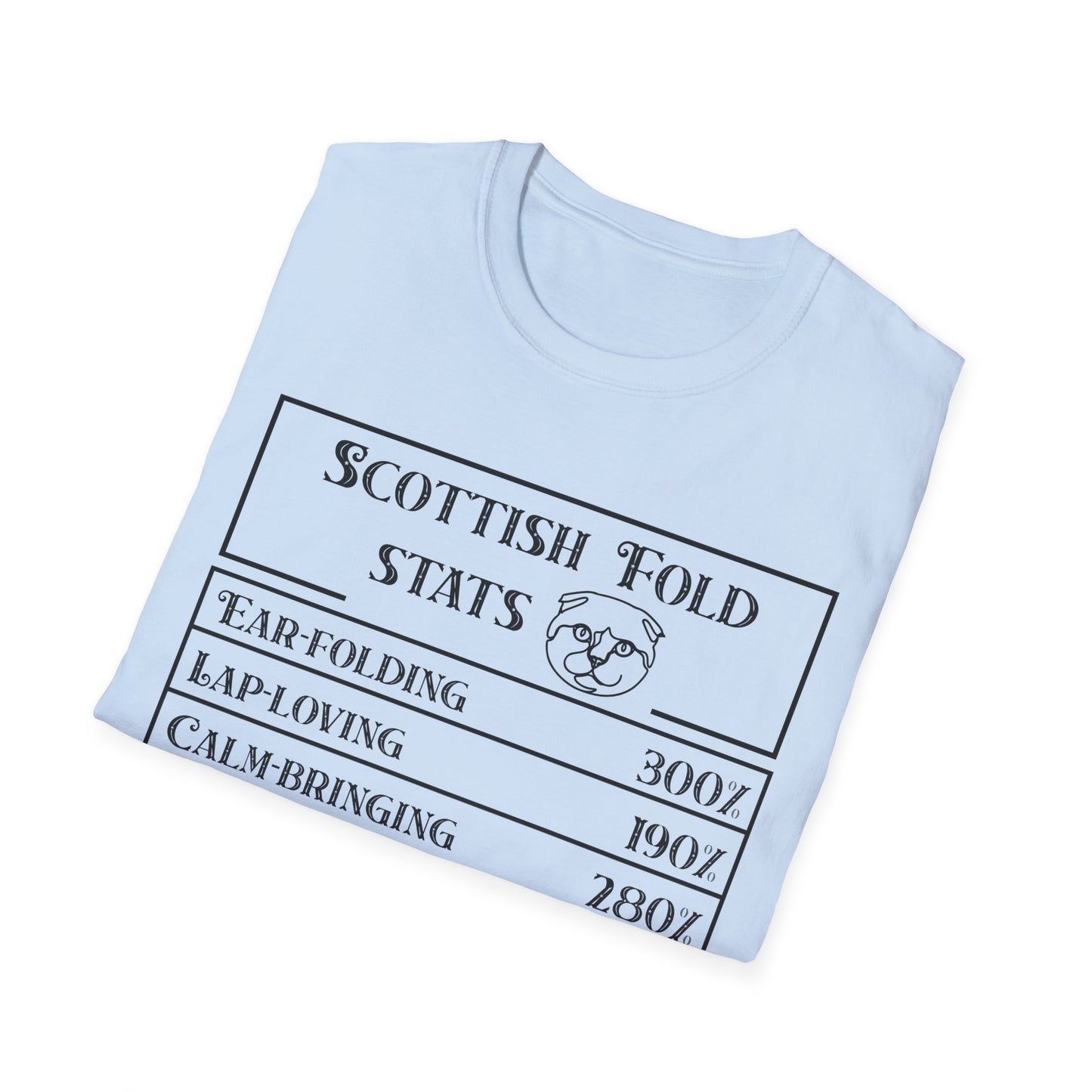 Scottish Fold Stats T-Shirt