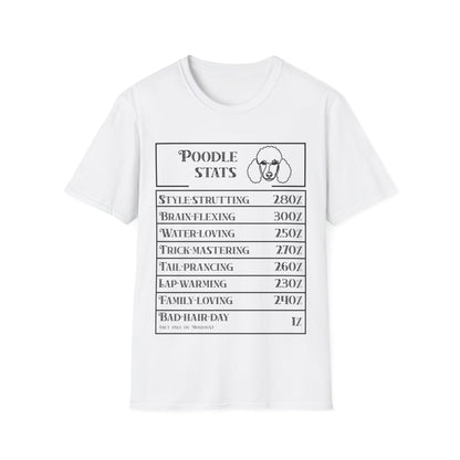 Poodle Stats T-Shirt