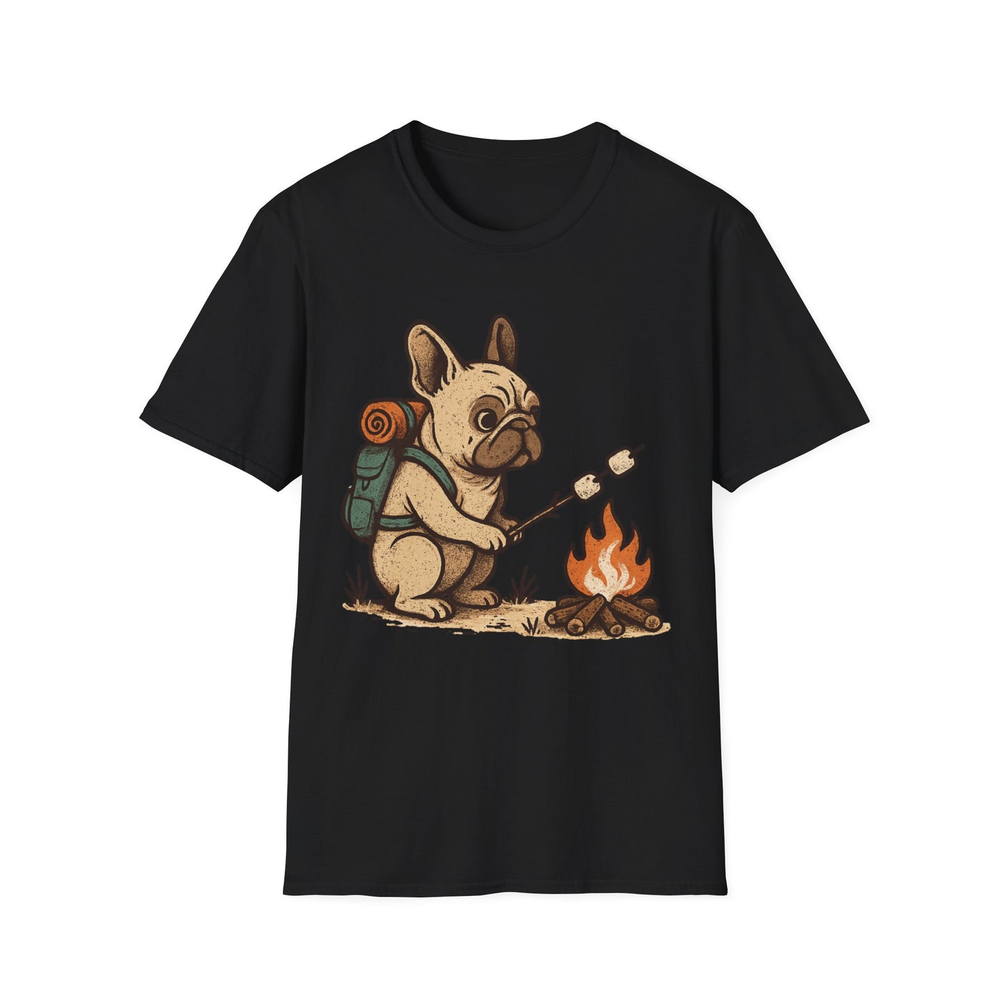 French Bulldog-Hiking T-Shirt