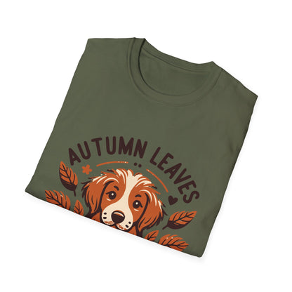 Autumn Leaves & Puppy Snuggles T-Shirt