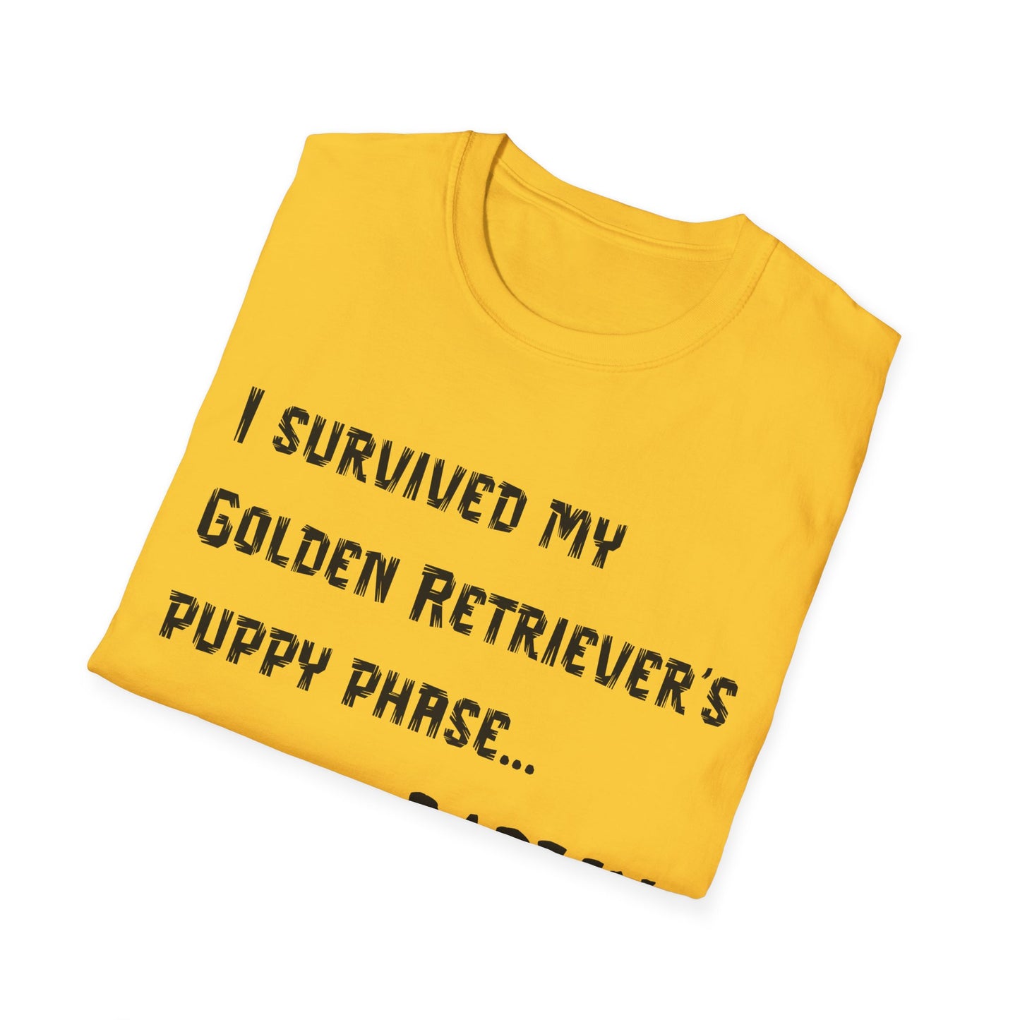 I Survived My Golden Retriever Puppy Phase T-Shirt