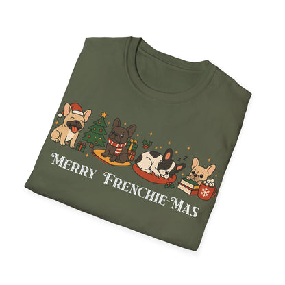 Merry Frenchie-Mas T-Shirt