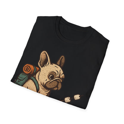French Bulldog-Hiking T-Shirt