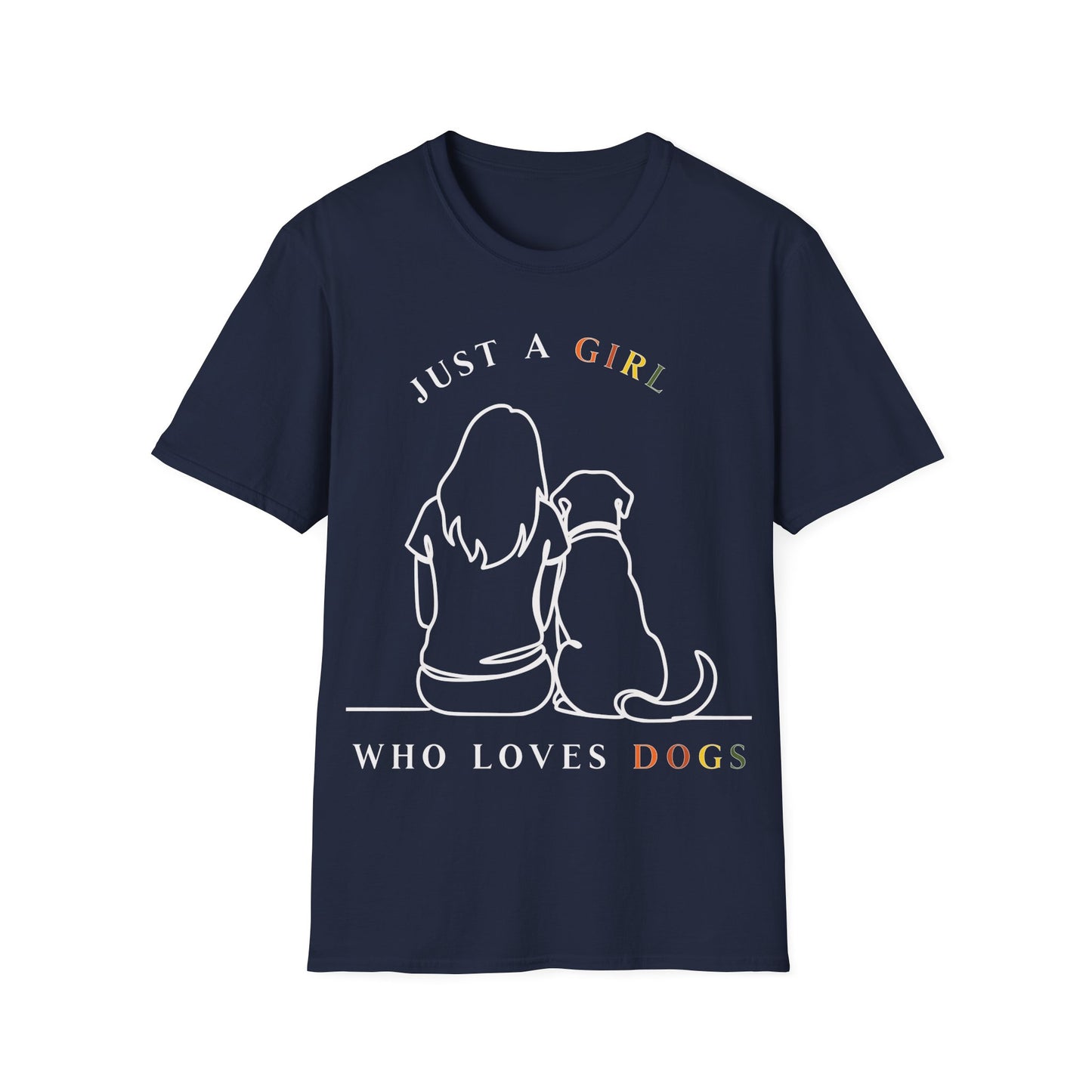Just A Girl Who Loves Dogs T-Shirt