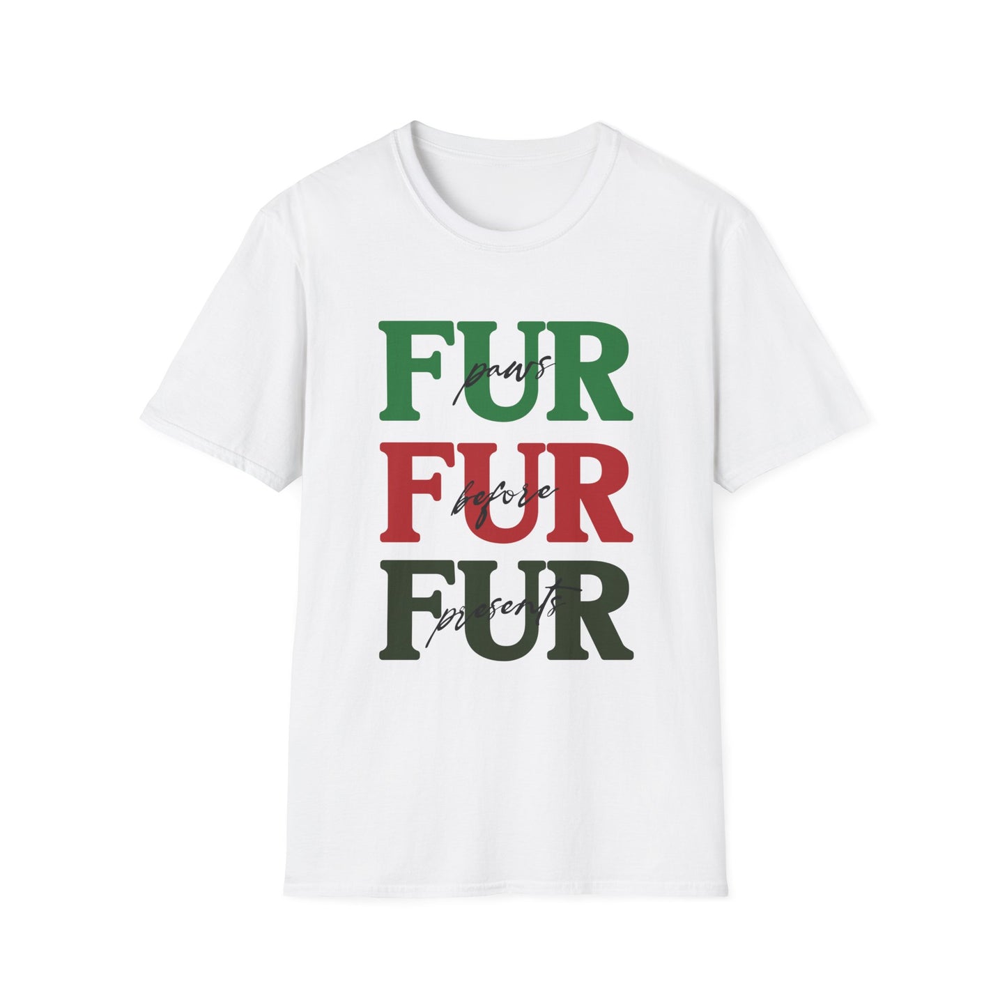 Paws Before Presents T-Shirt