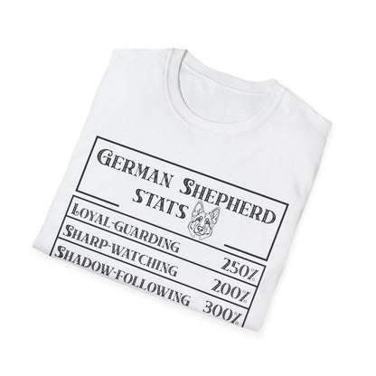 German Sherpherd Stats T-Shirt