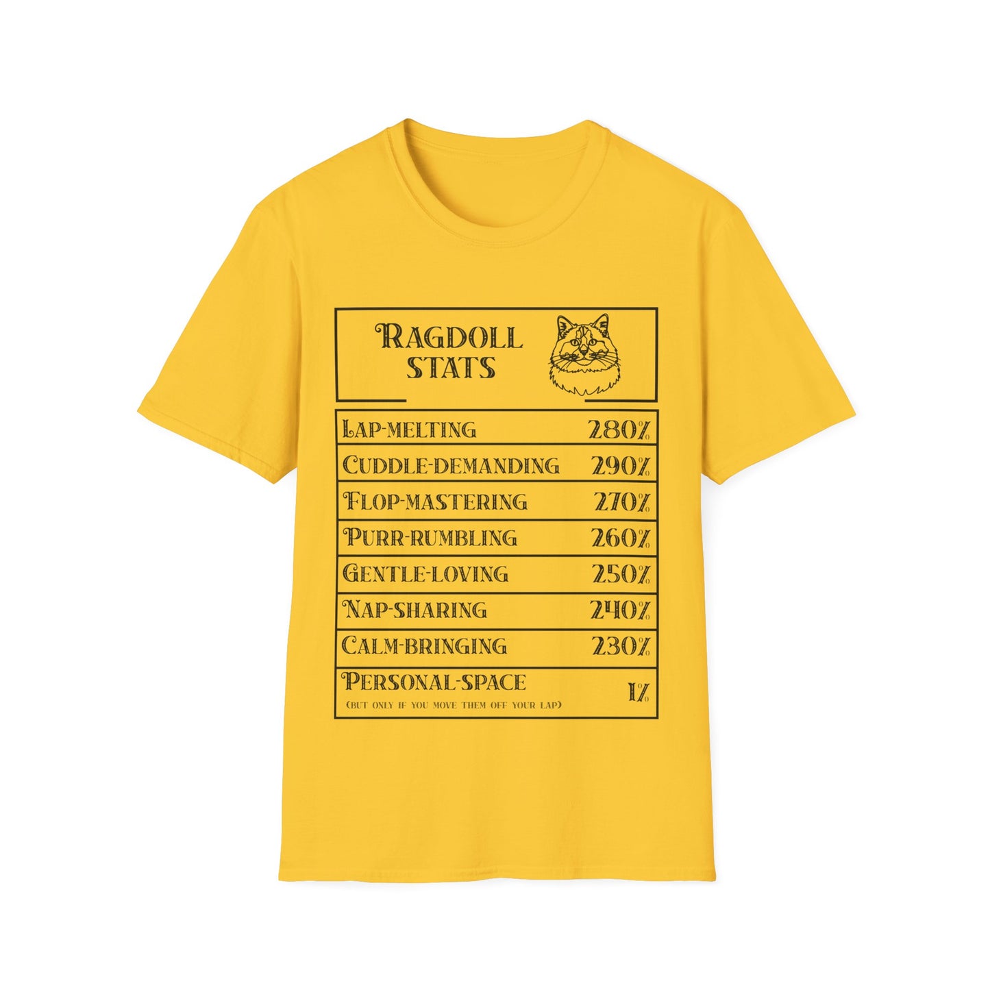 Ragdoll Stats T-Shirt