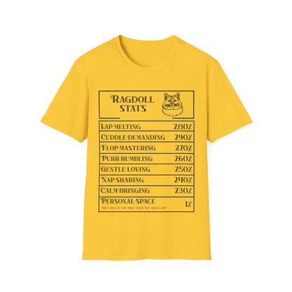 Ragdoll Stats T-Shirt