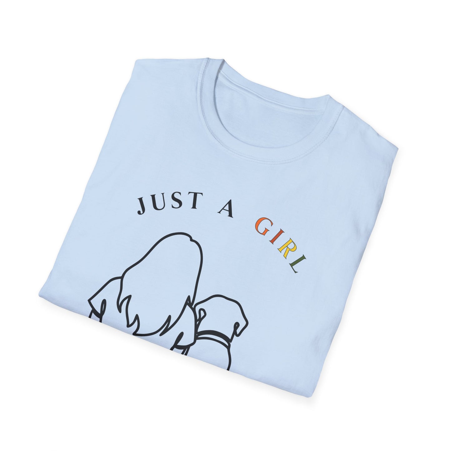Just A Girl Who Loves Dogs T-Shirt