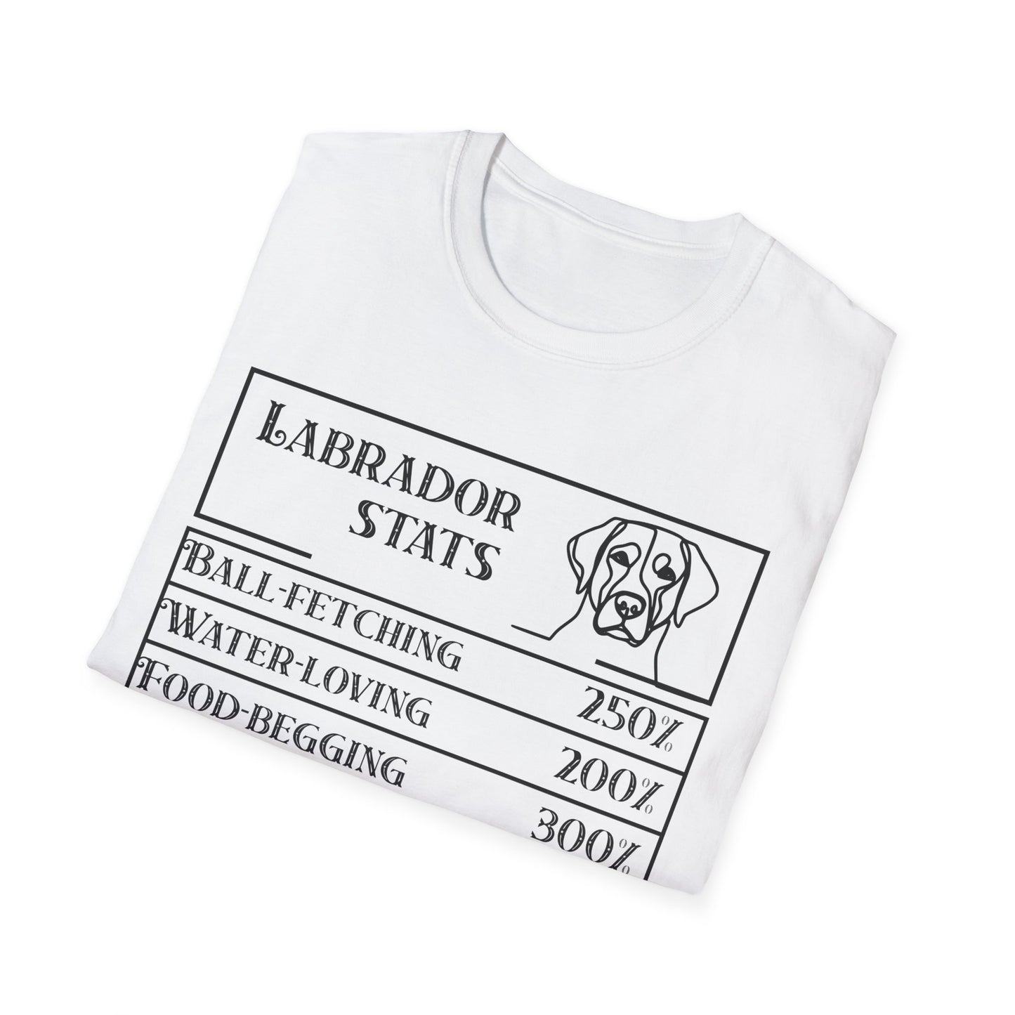 Labrador Stats T-Shirt