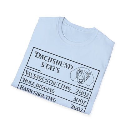 Dachshund Stats T-Shirt