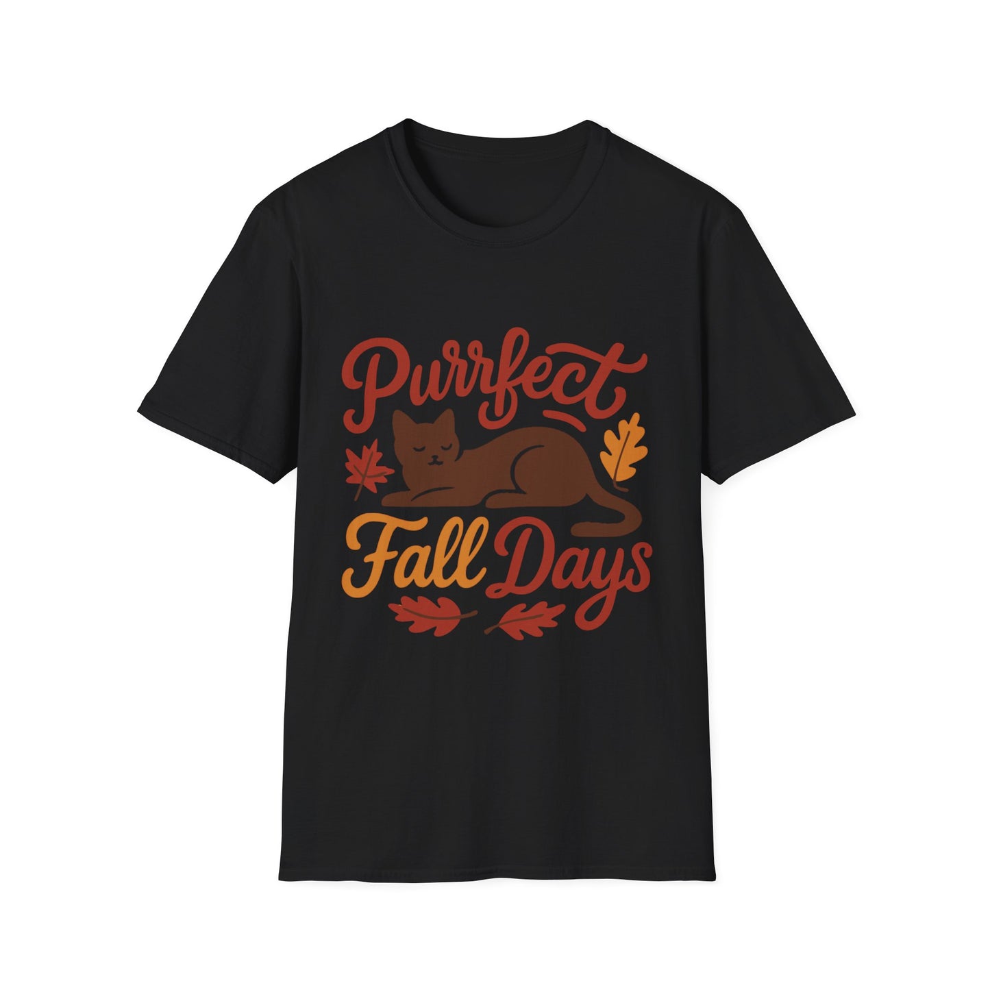 Purrfect Fall Days T-Shirt