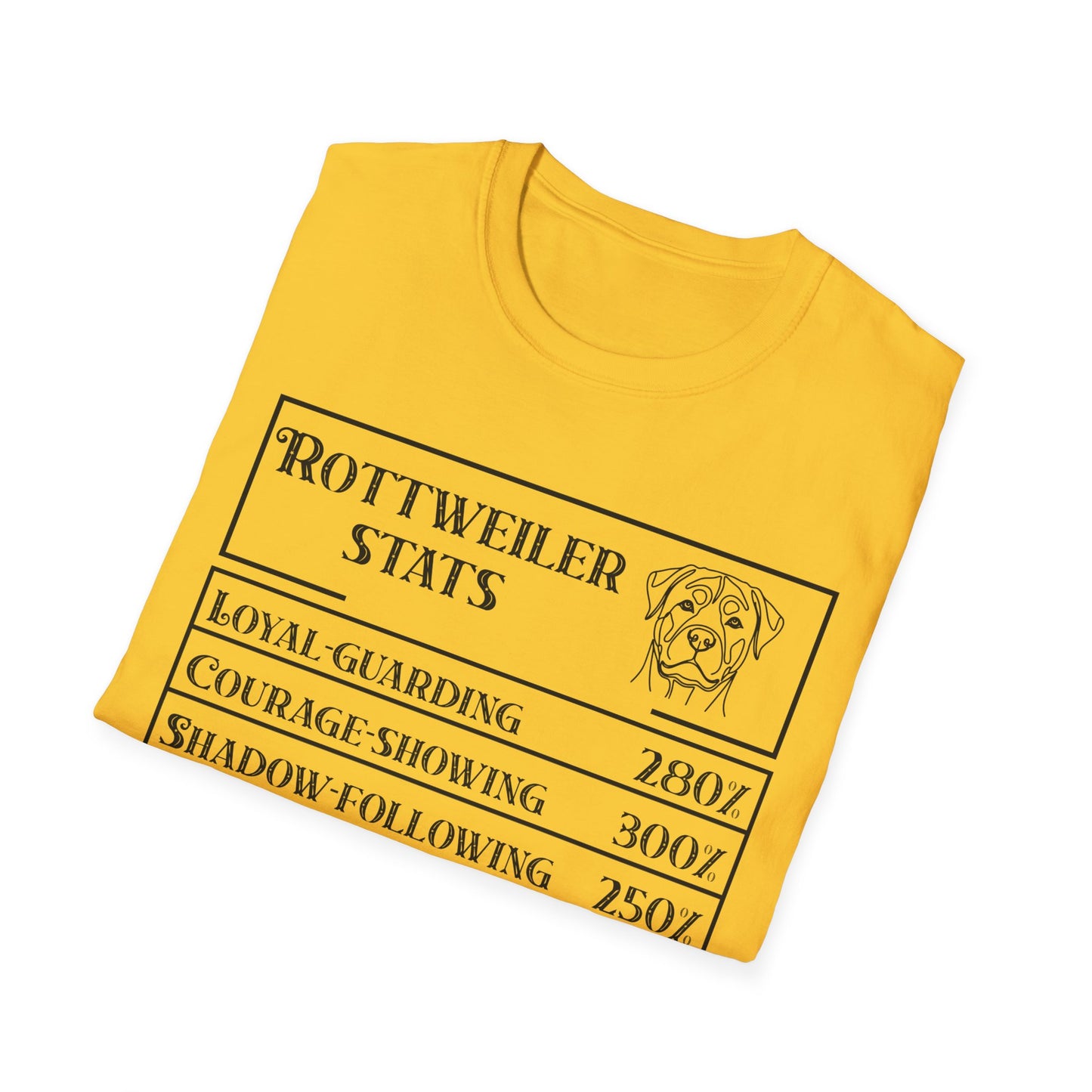 Rottweiler Stats T-Shirt