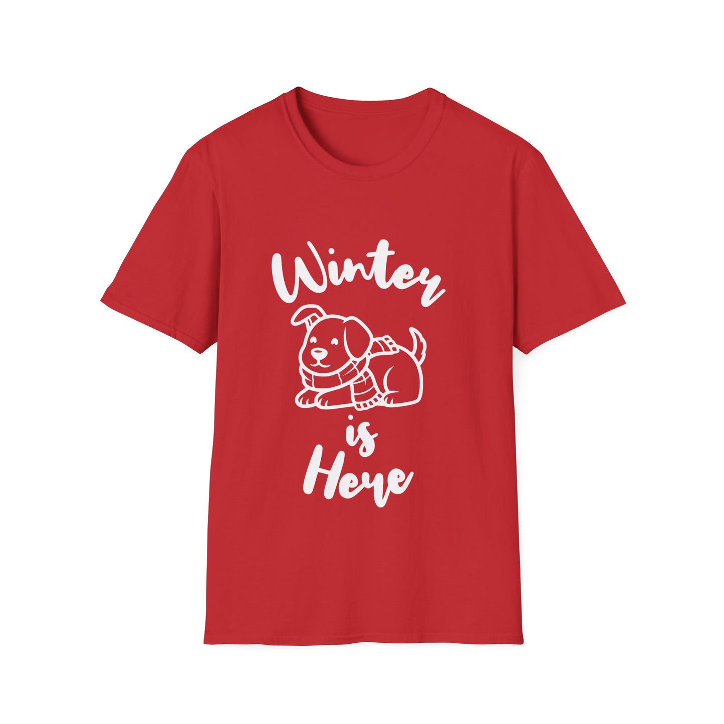 Winter Is Here - Dog T-Shirt