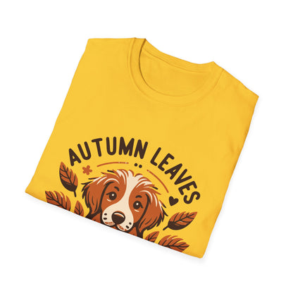 Autumn Leaves & Puppy Snuggles T-Shirt