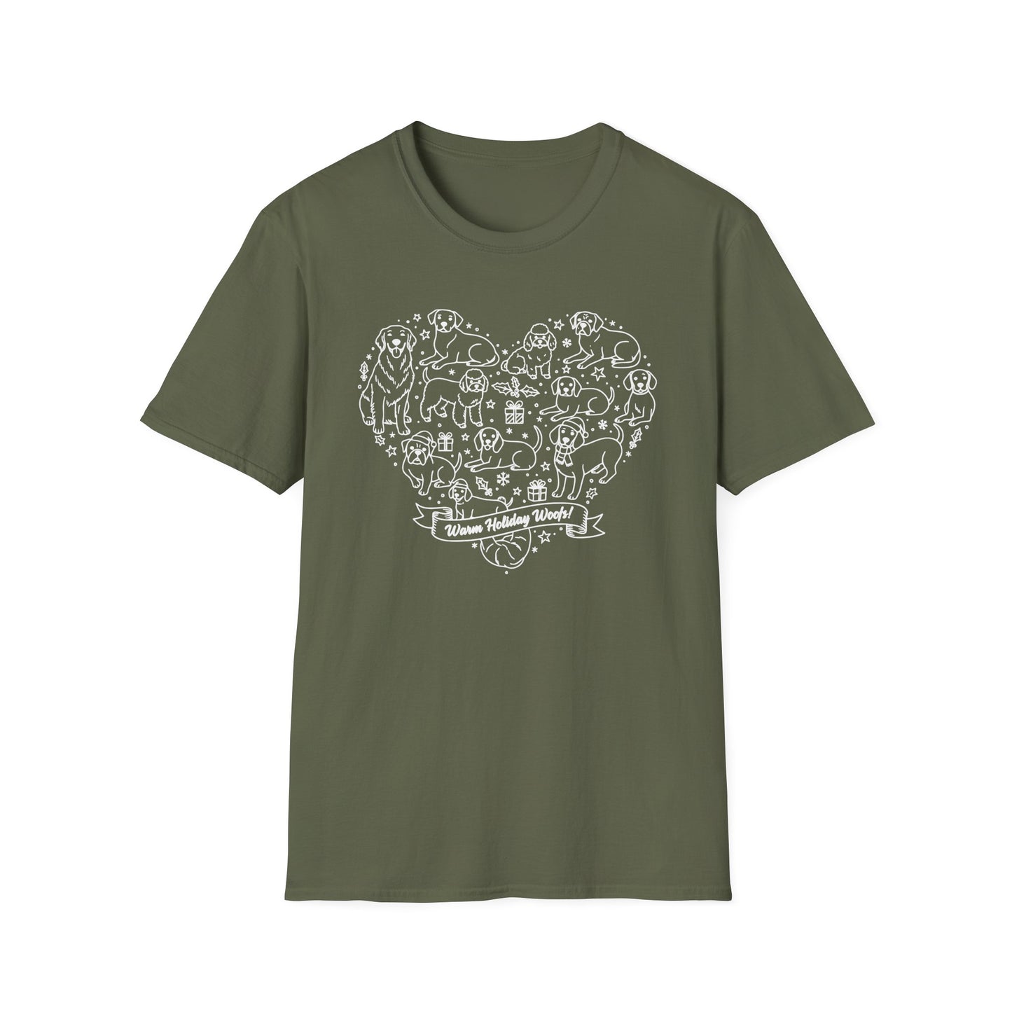 Heart Made Of Dogs T-Shirt