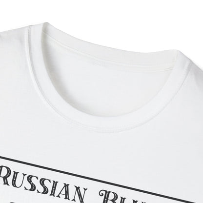 Russian Blue Stats T-Shirt