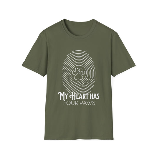 My Heart Has Four Paws T-Shirt