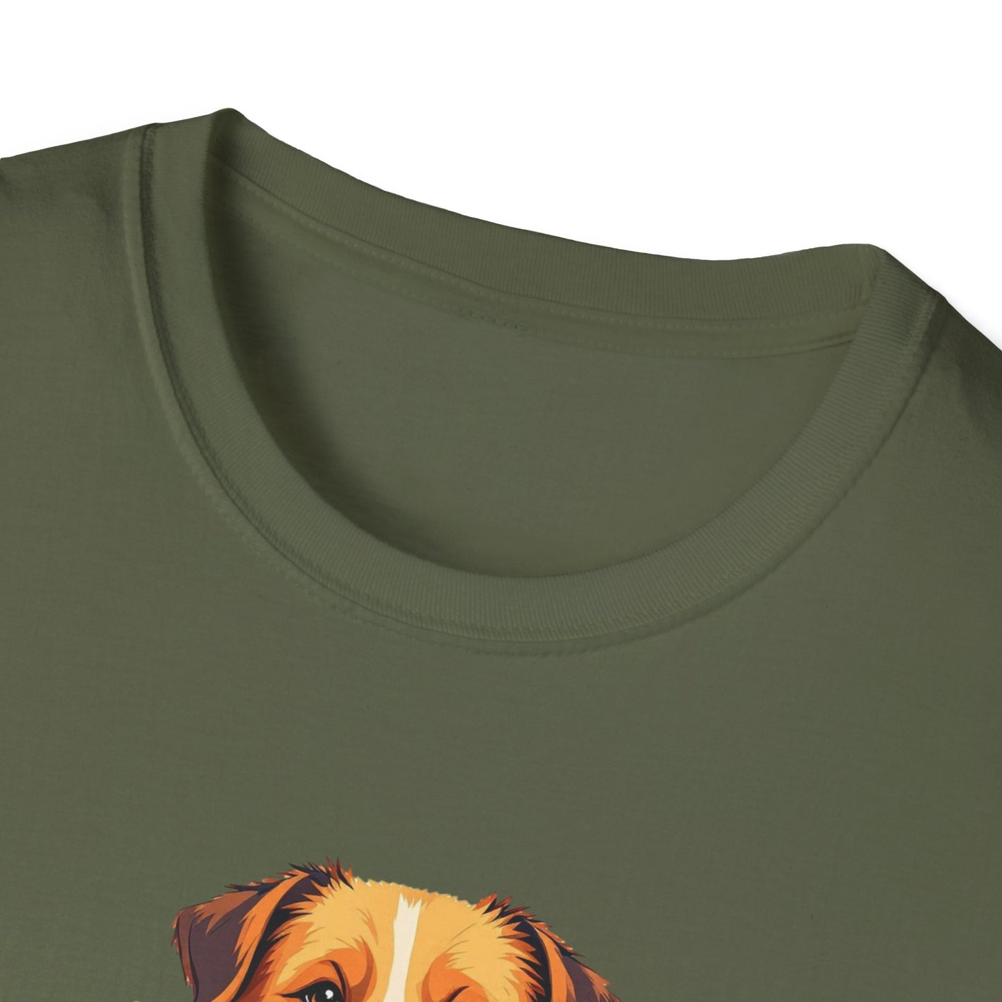 Playful Dogs Stacked Vertically T-Shirt
