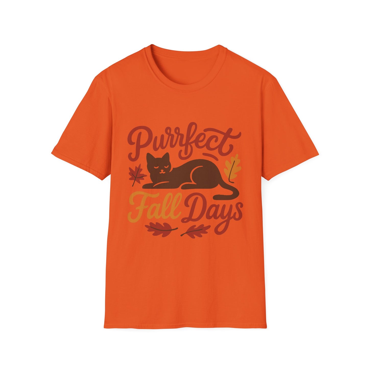 Purrfect Fall Days T-Shirt