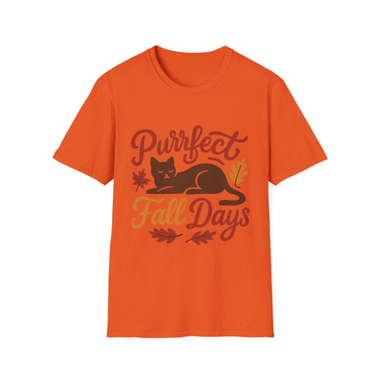 Purrfect Fall Days T-Shirt