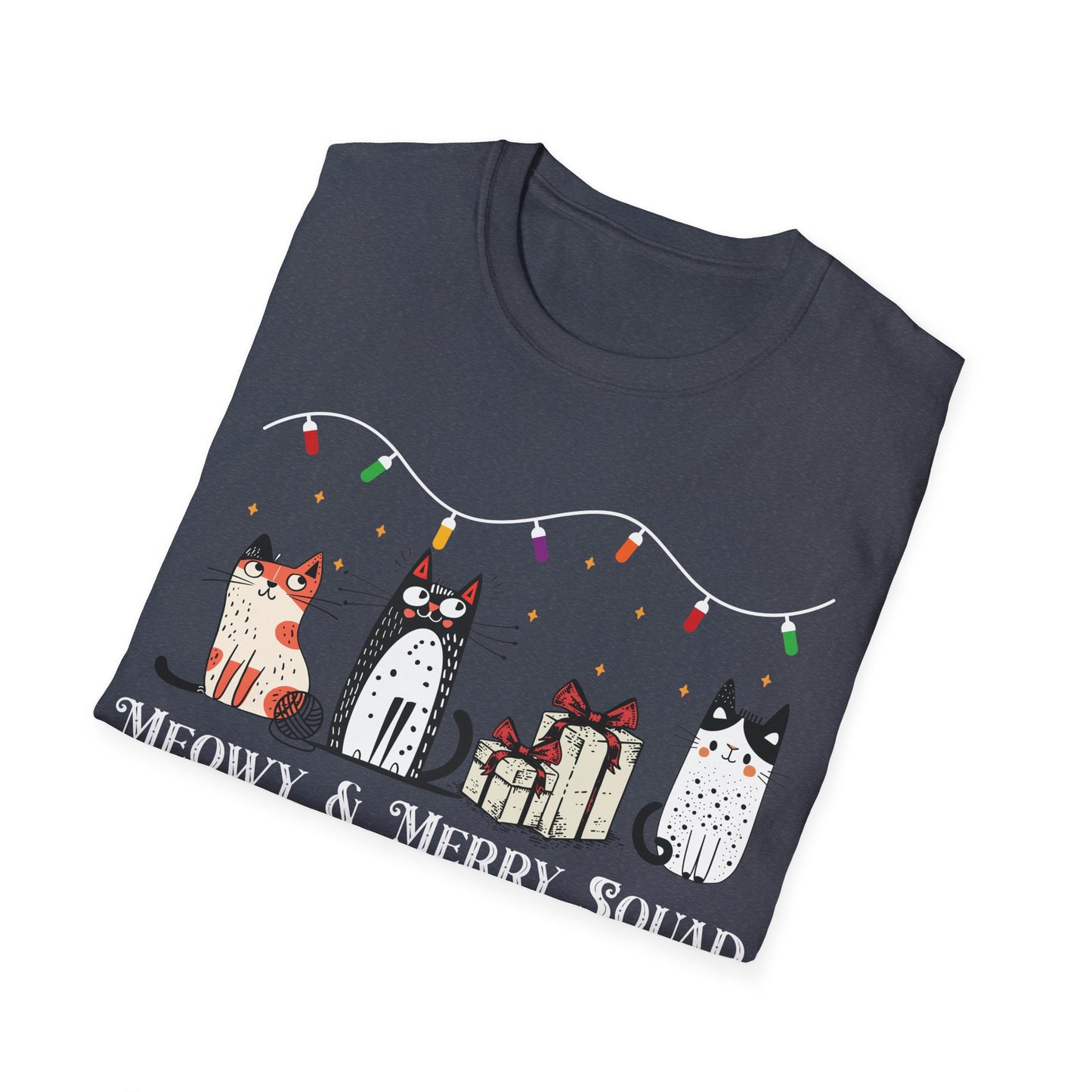 Meowy & Merry Squad T-Shirt