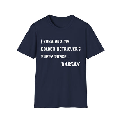 I Survived My Golden Retriever Puppy Phase T-Shirt