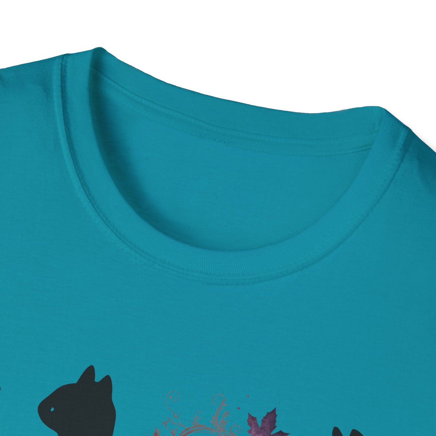 Black Cats And Pumpkin T-Shirt