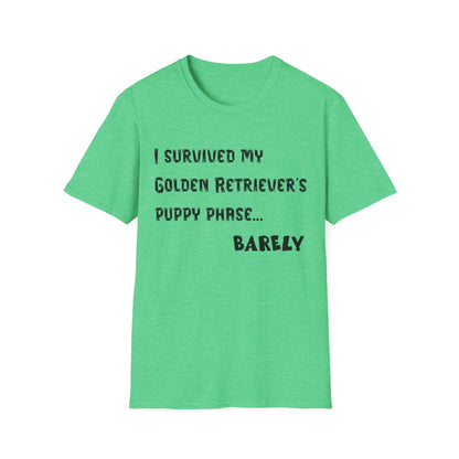 I Survived My Golden Retriever Puppy Phase T-Shirt
