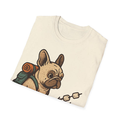 French Bulldog-Hiking T-Shirt
