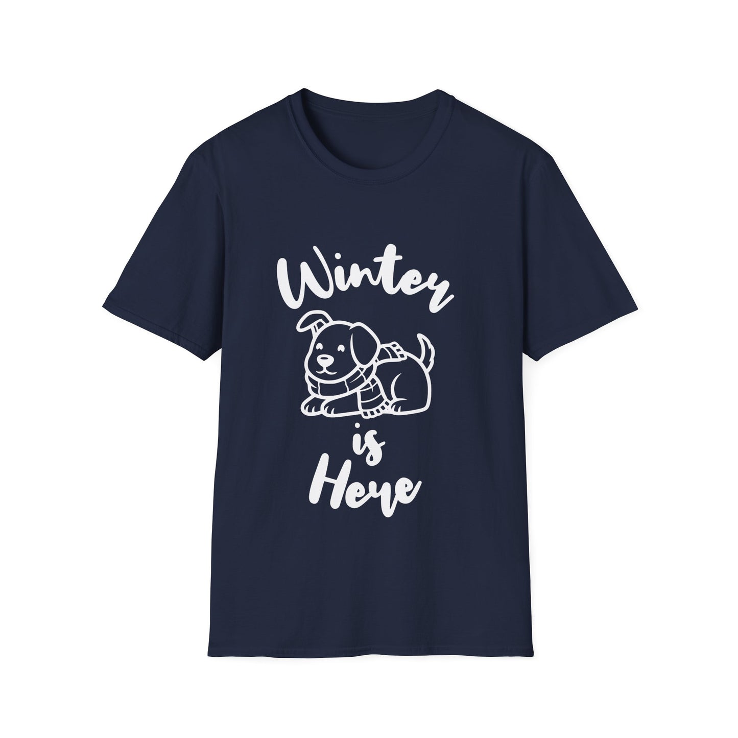 Winter Is Here - Dog T-Shirt