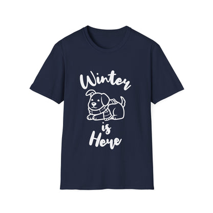 Winter Is Here - Dog T-Shirt