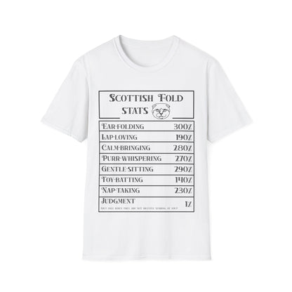 Scottish Fold Stats T-Shirt
