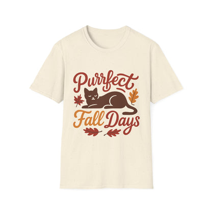 Purrfect Fall Days T-Shirt