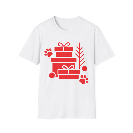 Minimalist Presents And Paws T-Shirt