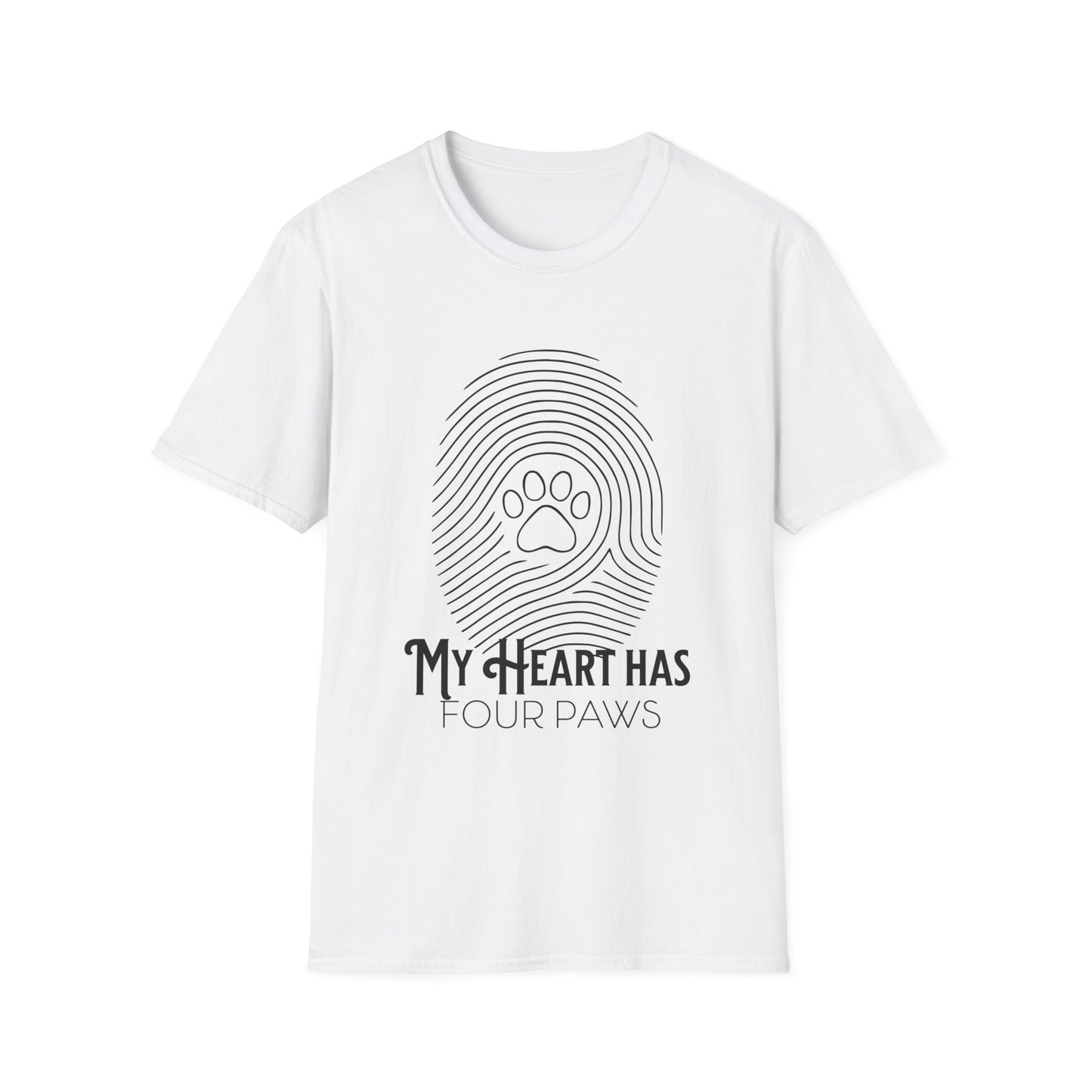 My Heart Has Four Paws T-Shirt