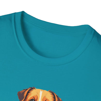 Playful Dogs Stacked Vertically T-Shirt