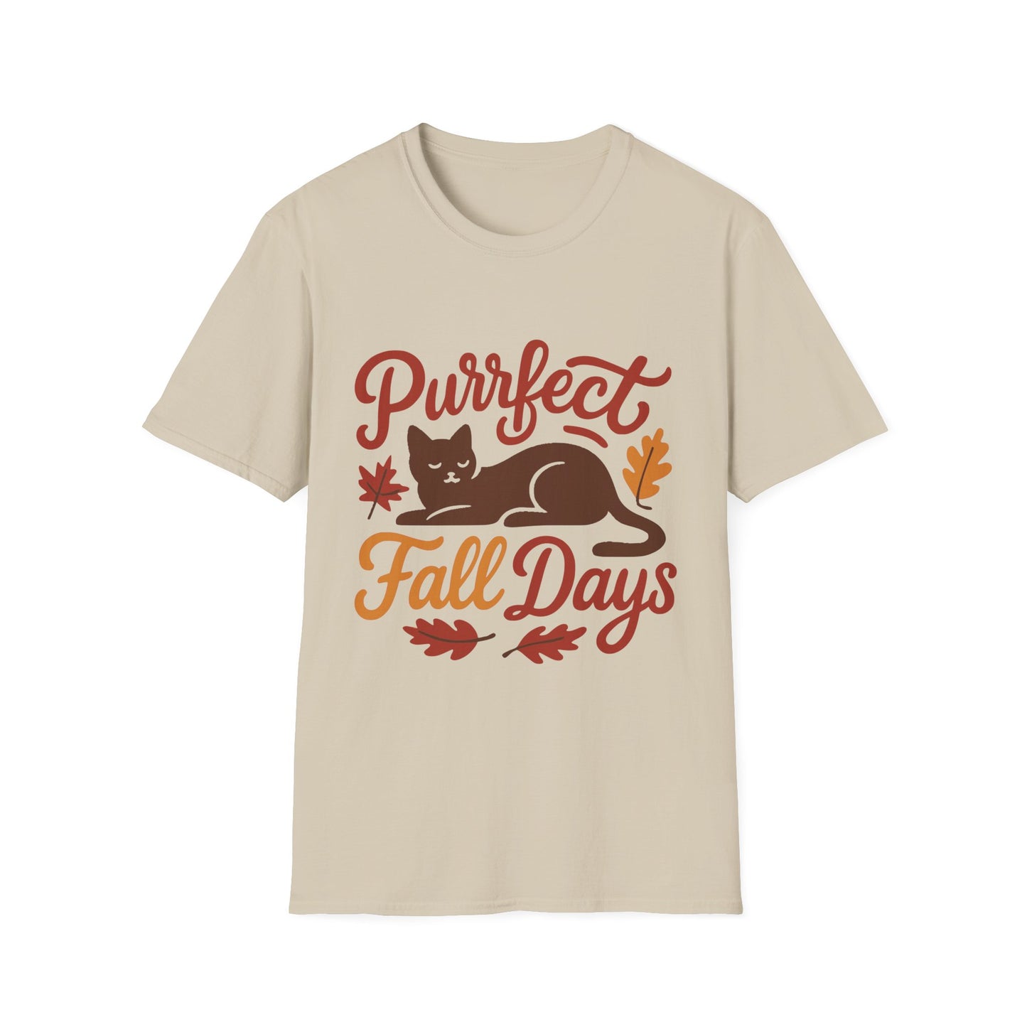 Purrfect Fall Days T-Shirt