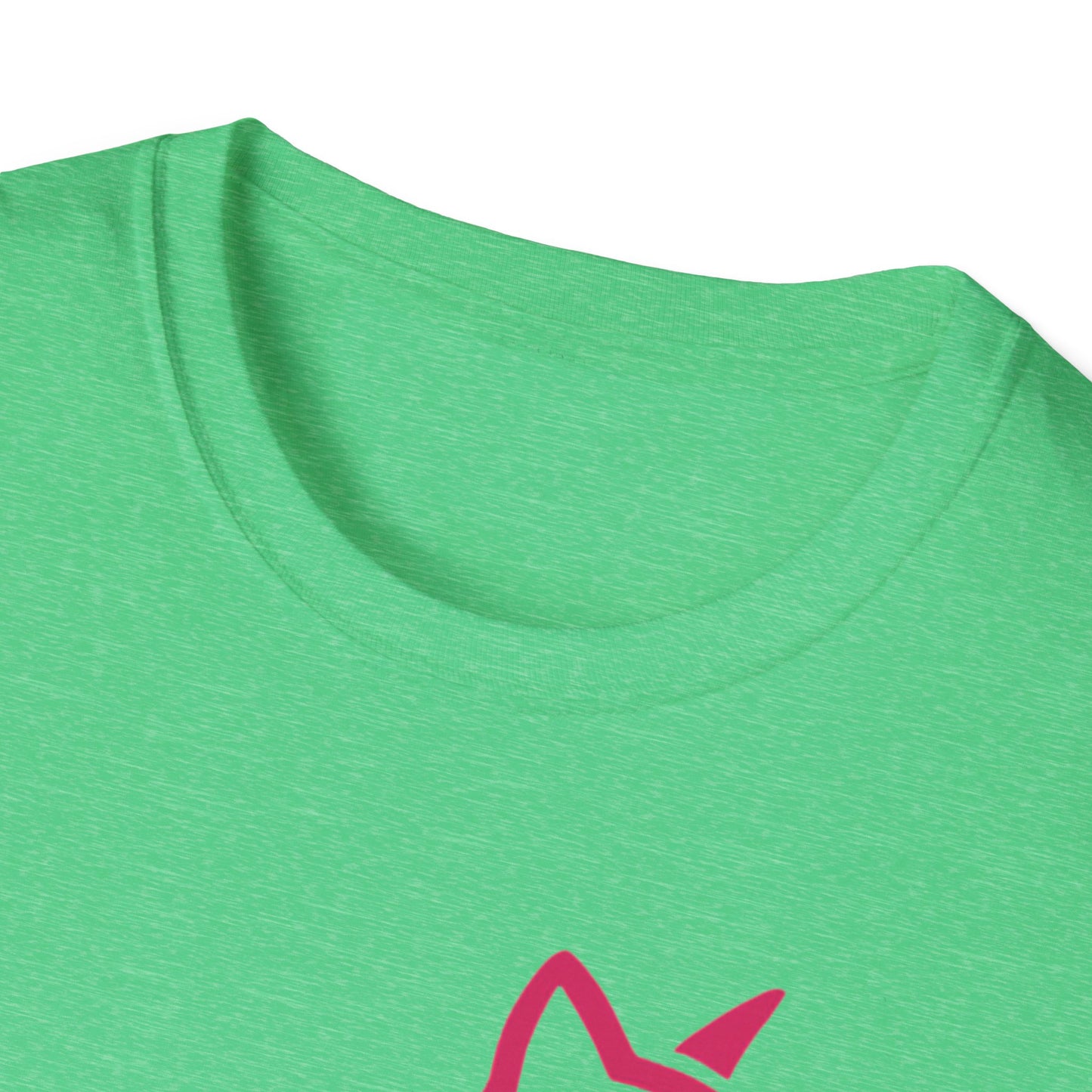 Psychedelic Cat Silhouette T-Shirt