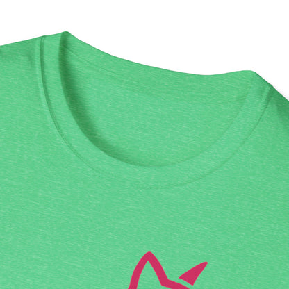 Psychedelic Cat Silhouette T-Shirt