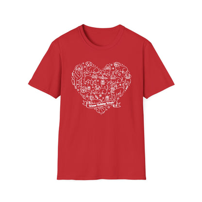 Heart Made Of Dogs T-Shirt
