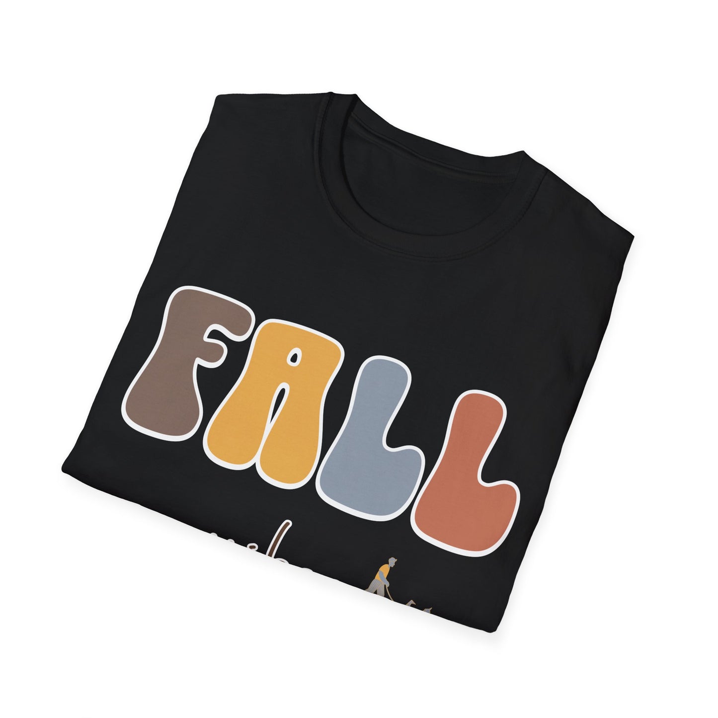 Fall Vibes, Walking Dog T-Shirt