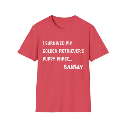 I Survived My Golden Retriever Puppy Phase T-Shirt