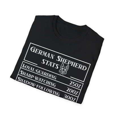 German Sherpherd Stats T-Shirt