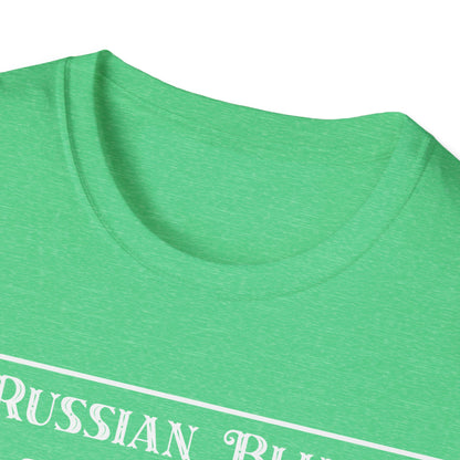 Russian Blue Stats T-Shirt